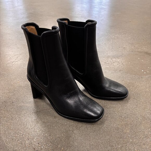 Coach Geneva Black Leather Bootie - Picture 3 of 7